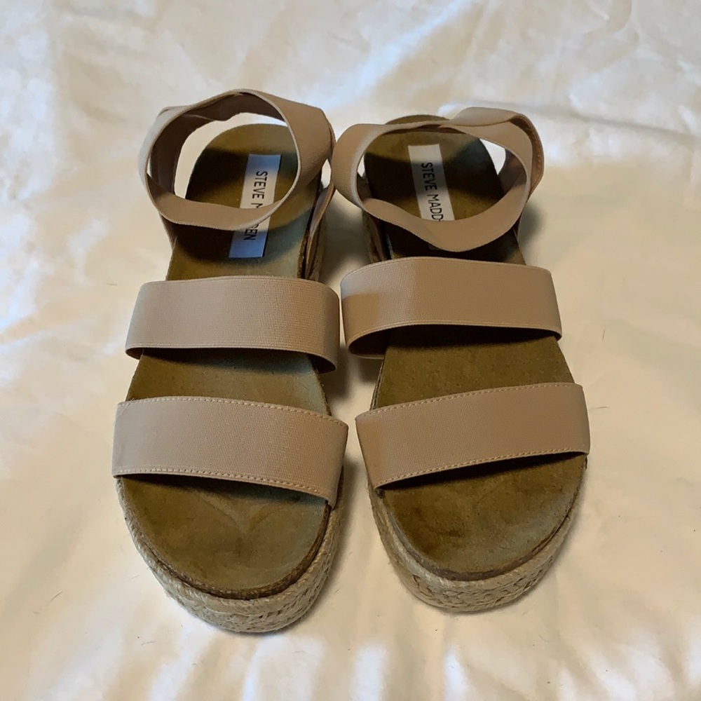 Steve Madden elastic espadrilles size 7